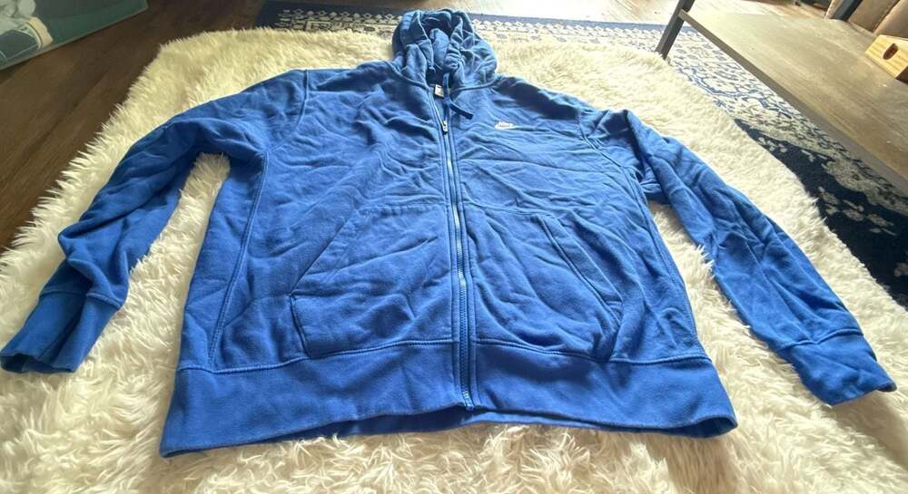 Nike Full-Zip Fleece Hoodie in‎ Blue